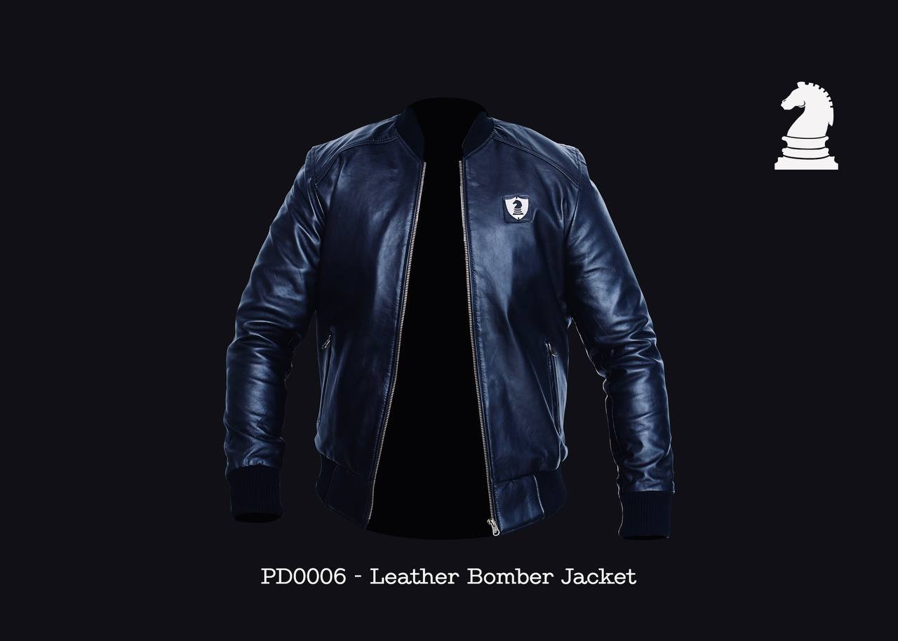 Fereseña Bomber Leather Jacket