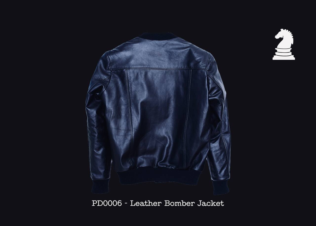 Fereseña Bomber Leather Jacket